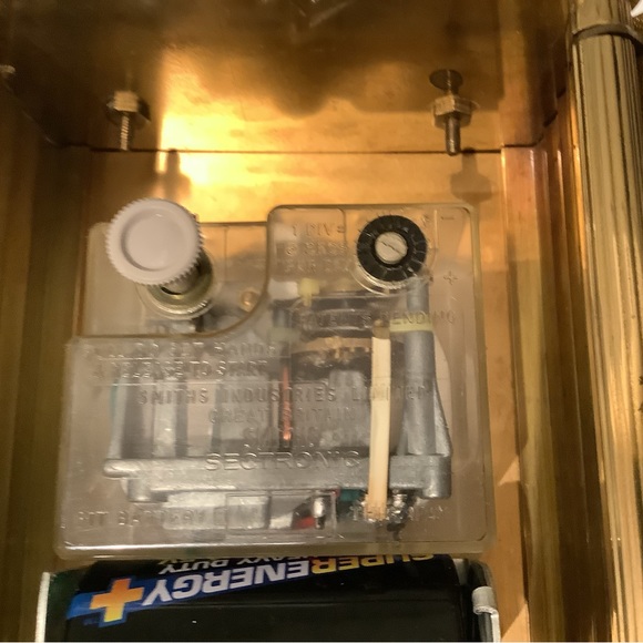 Vintage Smith’s Sectronic brass carriage clock - Picture 7 of 7